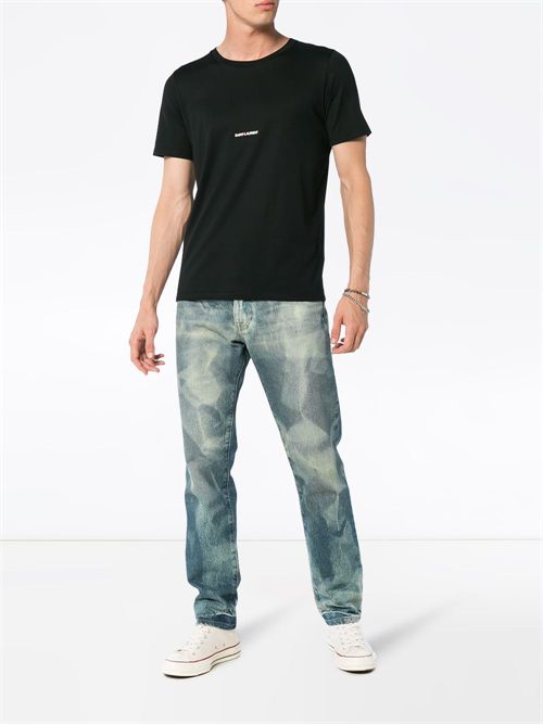 T-shirt in cotone SAINT LAURENT | 464572YB2DQ1000